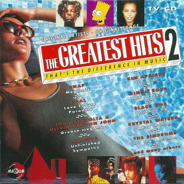 Various - The Greatest Hits 2 - 1991 - 2, CD & DVD, CD | Pop, Envoi