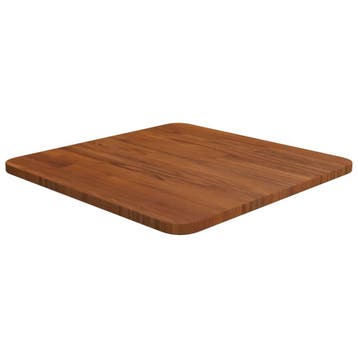 vidaXL Tafelblad vierkant 40x40x1,5cm behandeld eiken, Verzenden, Nieuw