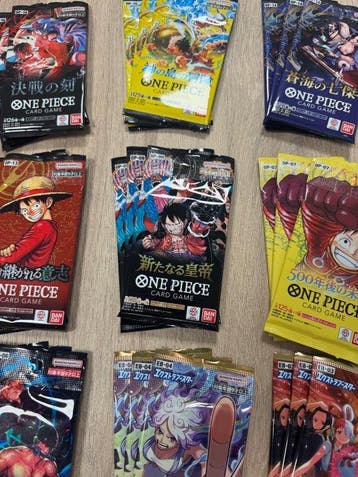 Bandai - 27 Booster pack - One Piece - Lotto 27 Booster Pack, Nieuw