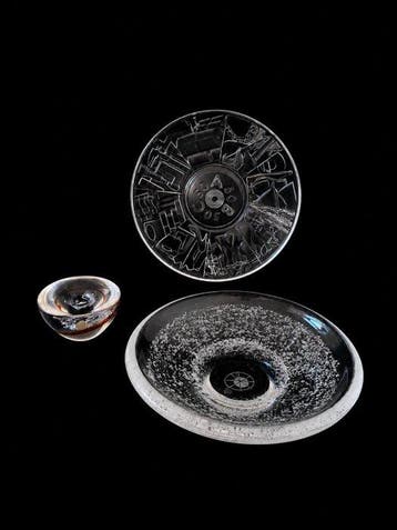 Glasfabriek Leerdam - Siem van der Marel en G.J. Thomassen -, Antiek en Kunst, Antiek | Glaswerk en Kristal
