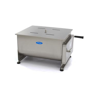 Vleesmenger | 60 Liter Capaciteit | RVS | Dubbele as |, Verzenden, Nieuw in verpakking