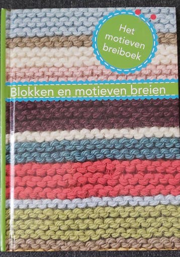 Het motieven breiboek, Blokken en motieven breien, Boeken, Verzenden, Zo goed als nieuw, Katharine Buss