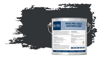 Wixx PRO Aqua Houtenvloer Matt RAL 7021 | Zwartgrijs 5L, Verzenden, Nieuw