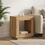 vidaXL Bijzettafel Artisan Eik 60 x 40 x 65 cm Geconstrueerd, Verzenden