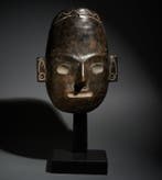 Colima, Mexico, Terracotta Begrafenismasker. TL-test.