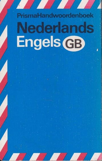 Prisma handwoordenboek Nederlands Engels / Prisma, Boeken, Gelezen, Visser, Verzenden, Nederlands