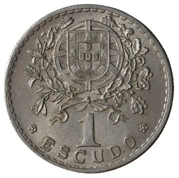 Portugal. Republic. 1 Escudo 1927 (Zonder minimumprijs)