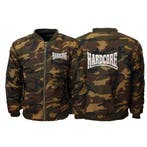 Hardcore Camouflage Geborduurd Logo Bomberjack Style Jas - O, Nieuw