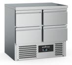 Koelwerkbank | 220L | 4 Laden | +2°C/+8°C | Statisch +, Verzenden, Nieuw in verpakking