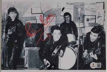 The Beatles - Pete Best - Foto gesigneerd door Pete Best -, Cd's en Dvd's, Nieuw in verpakking