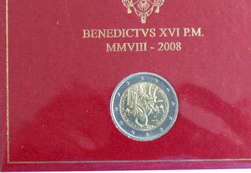 Vaticaan. 2 Euro 2008 San Paolo (Zonder minimumprijs), Postzegels en Munten