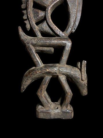 Coiffe Chi wara - Bamabara - Mali (Zonder minimumprijs)