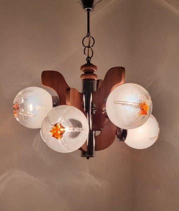 Plafondlamp - Muranoglas