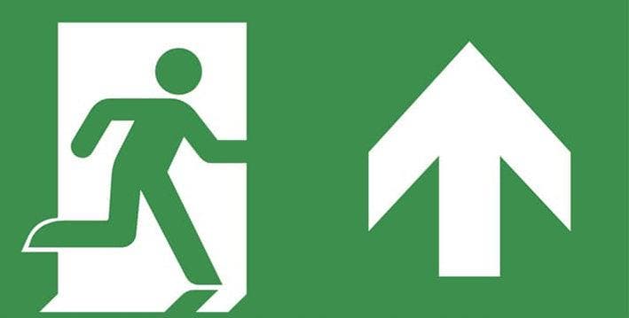 Van Lien Alulux Pictogramme Éclairage De Secours -, Doe-het-zelf en Bouw, Bouwverlichting, Verzenden