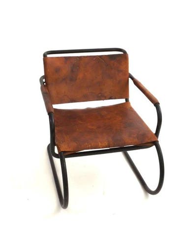 Tecta - Franco Albini - Fauteuil - Leder - Cantilever chair
