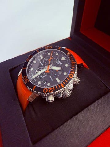Tissot - Seastar 1000 Chronograph - Sans prix de réserve -, Bijoux, Sacs & Beauté, Montres | Hommes