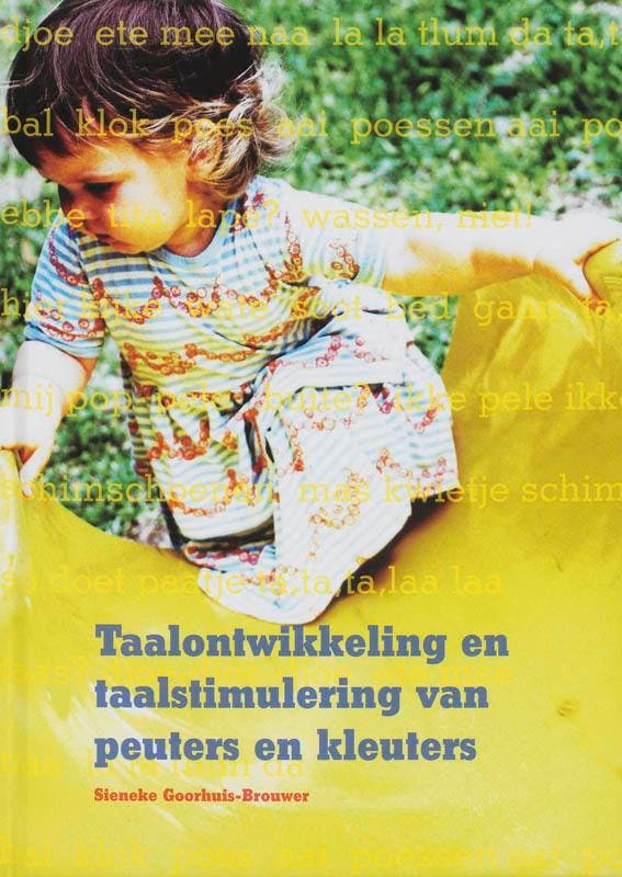 TAALONTWIKKELING EN TAALSTIMULERING BIJ PEUTERS EN KLEUTERS, Boeken, Studieboeken en Cursussen, Zo goed als nieuw, Verzenden