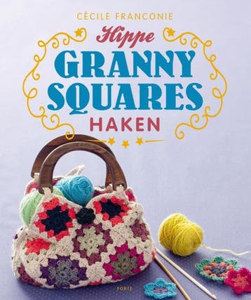 Hippe granny squares haken 9789058779946 Cécile Franconie, Boeken, Verzenden, Zo goed als nieuw, Cécile Franconie