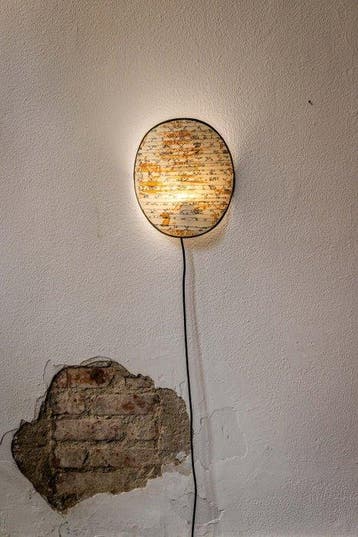 GpuntoStudio - Lamp - Textiel - Enkele lampenkap met