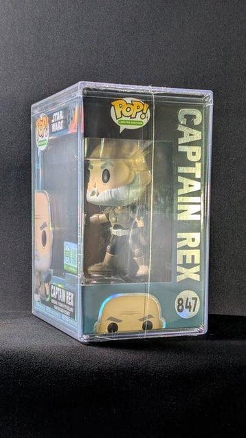 Funko - Funko Pop #847 Star Wars Captain Rex no Helmet /
