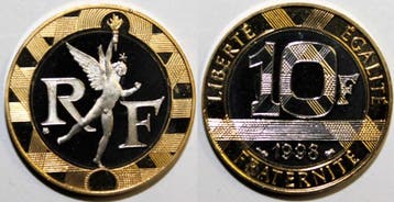 10 Francs France Frankreich Km 964 10 Franken 1998 Typ Ge..., Verzenden