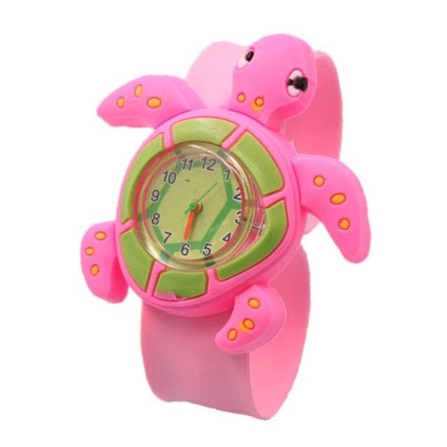 Fako - Kinderhorloge - Slap On Mini - Schildpad - Roze, Bijoux, Sacs & Beauté, Montres | Enfants, Envoi