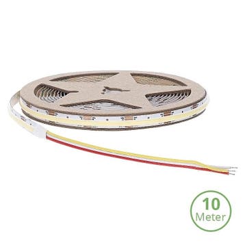 LED-strip IP65 10M 24V 7W/M CCT 2700K-6500K, Verzenden, Nieuw, Netvoeding, Led