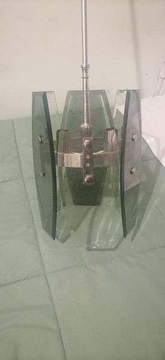 Lampe à suspendre - Cristal, Antiquités & Art