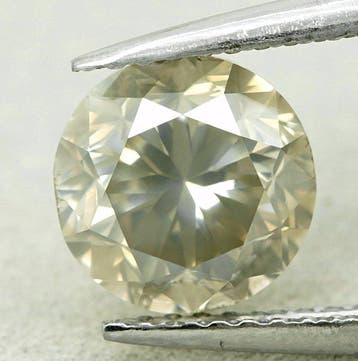 1 pcs Diamant (Natuurlijk gekleurd) - 2.12 ct - Rond - Light, Nieuw