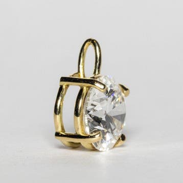 Zonder minimumprijs - Hanger - 14 karaat Geel goud - 2.05ct.
