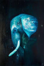 Luca Domiro - Tranquil Spirit Elephant - LARGE LIMITED