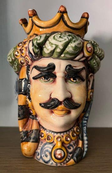 Ceramica siciliana - Beeld, Teste di Moro in ceramica