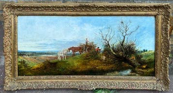 E.A Brooke (1821-1919) - Houtvesters