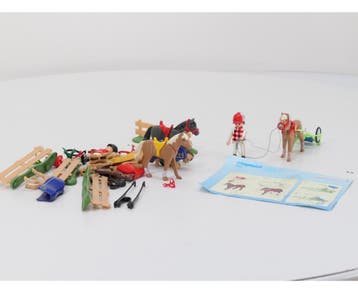 Playmobil 4192 Wedstrijdpaard Skully & Paard/manage assor..., Ophalen of Verzenden, Gebruikt