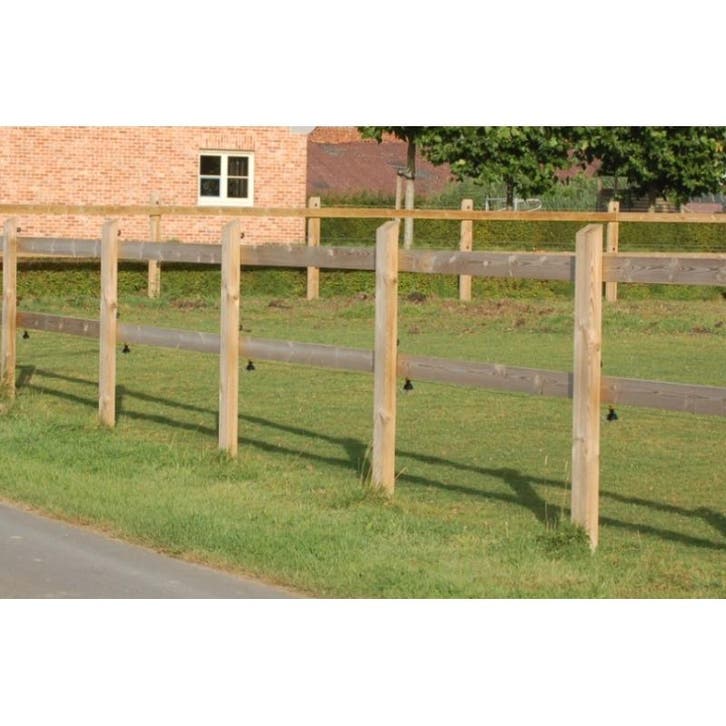 Cambridge weidepaal in hout met schuine vlakke bovenkant in, Dieren en Toebehoren, Stalling en Weidegang