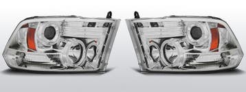 Koplampen | geschikt voor Dodge | Ram 2009-2018 | Angel Eyes, Auto-onderdelen, Verzenden, Nieuw, Dodge