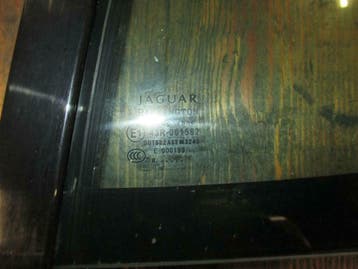 Jaguar xf links achter klein raam (c-stijl) C2Z28409, Ophalen of Verzenden, Gebruikt, Jaguar