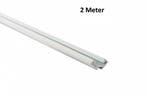 LED Profiel 2 meter - 23mm HOEK DESIGN C - WIT, Doe-het-zelf en Bouw, Metalen, Verzenden, Nieuw
