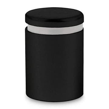 Afstandhouder | RVS | Zwart (Mat) | Per Stuk | Ø19x19mm, Verzenden, Nieuw in verpakking