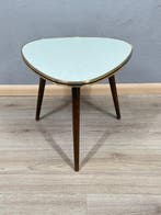 Bijzettafel - Hout, Messing - Formica bijzettafel
