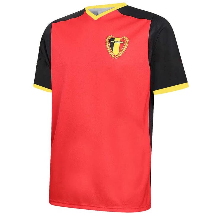 Kingdo Belgie Voetbalshirt Thuis - Eigen Naam - WK 2026 -, Sports & Fitness, Football, Envoi