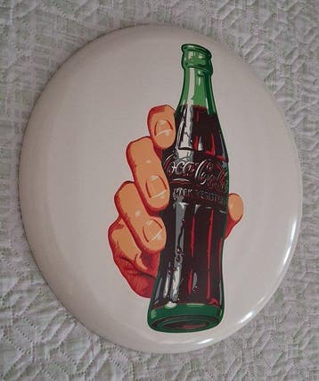 Coca-Cola - Coca-Cola-flesbord - coca cola - Emaille bord -