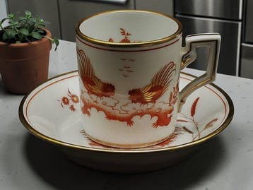 Richard Ginori - Koffieservies (14) - Galli Rossi -