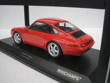 Minichamps 1:18 - Modelauto - Porsche 911 (993) Coupe - 1993, Hobby & Loisirs créatifs
