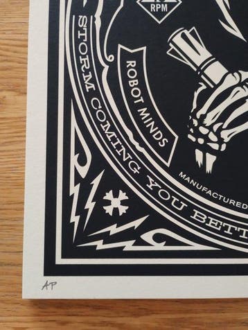 Shepard Fairey (OBEY) (1970) - Electric Funeral (artist