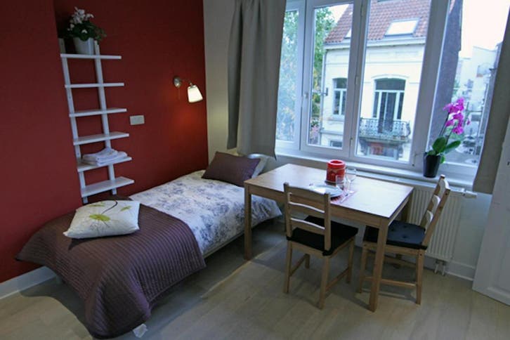 Appartement en Rue Verbist, Saint-Josse-ten-Noode, Immo, Appartements & Studios à louer, Moins de 20 m², Bruxelles