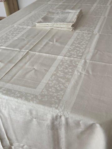 Tafelkleed (13) - 296 cm - 160 cm - Tafelkleed en 12