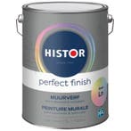 Histor Perfect Finish Muurverf Reinigbaar Matt RAL 9010 |, Verzenden, Nieuw