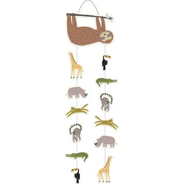 Jungle Dieren Hangdecoratie 85cm, Verzenden