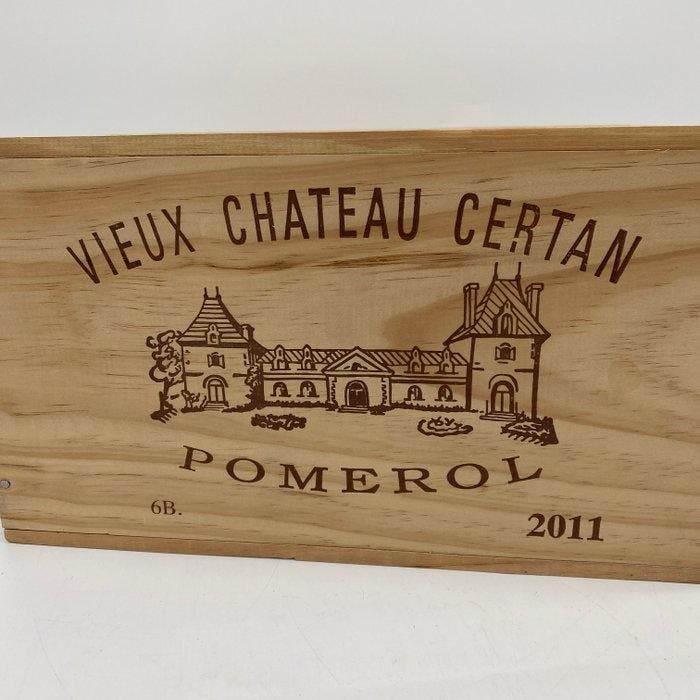 2011 Vieux Château Certan - Pomerol - 6 Flessen (0.75 liter), Verzamelen, Wijnen
